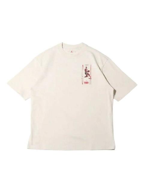 Jordan Air Jordan Flight Heritage '85 Pattern Printing Short Sleeve DH8965-104