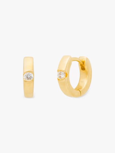 kate spade Meant To Be Diamond Huggies