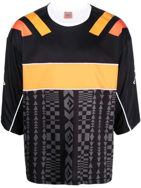 Marcelo Burlon County Of Milan x KAPPA logo-print T-shirt