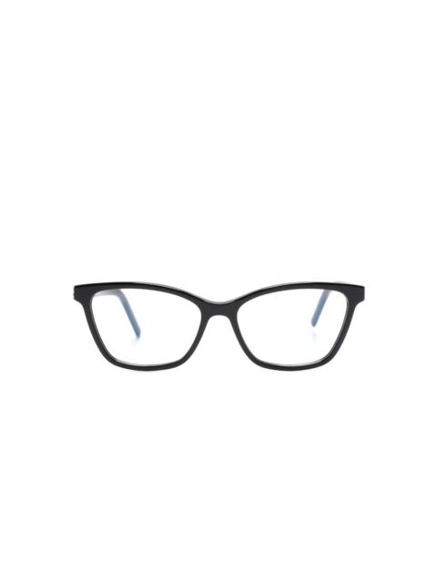 logo-plaque rectangle-frame glasses