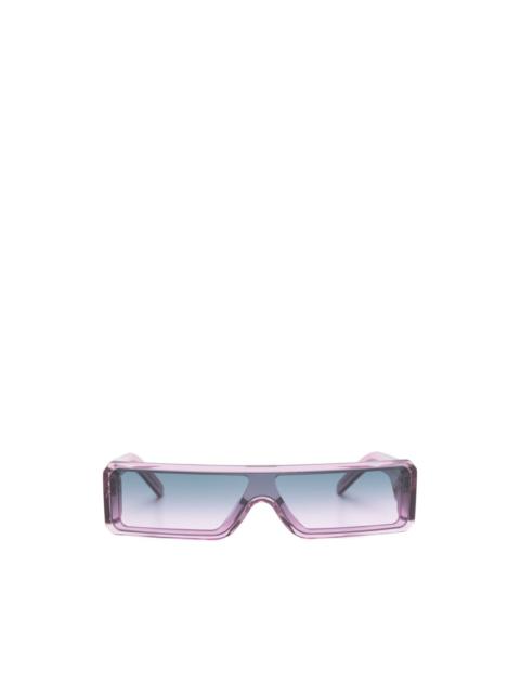 Rick Owens DRKSHDW Geth gradient-lense sunglasses