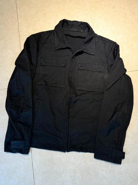 Prada Prada Zip-Up Collared Workwear Cotton Jacket