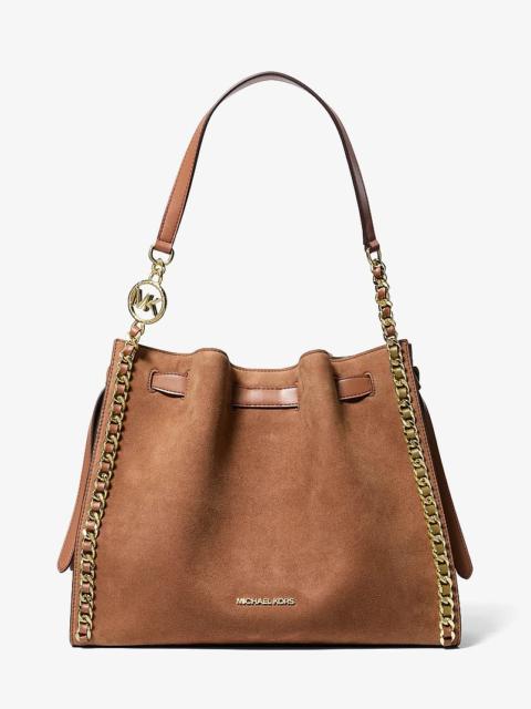 MICHAEL KORS Mina Large Chain Shoulder Bag