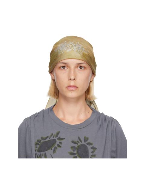 Collina Strada Khaki Princess Foulard Scarf
