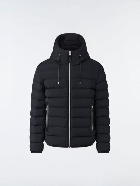 MACKAGE JACK Agile-360 stretch light down jacket with hood