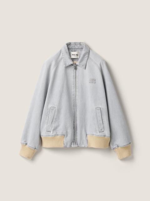 Miu Miu Denim blouson jacket