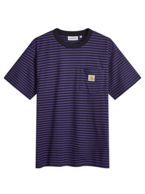 Carhartt WIP Verner Stripe Pocket T-Shirt