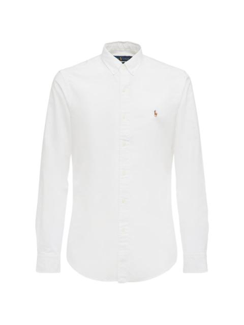 Polo Ralph Lauren logo-embroidery long-sleeve shirt