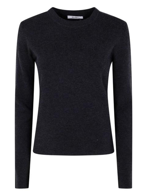 Max Mara long-sleeve round-neck sweater