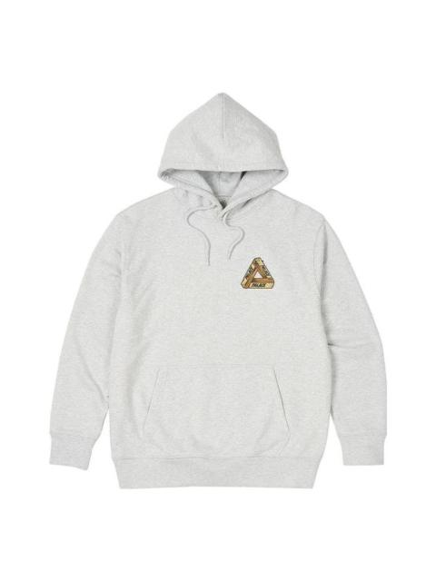 PALACE Palace Reaper Hoodie Grey Marl P25HD004 REVERSIBLE