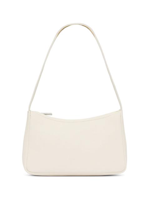 ST. AGNI 90's Petit Leather Shoulder Bag white