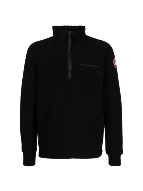 Canada Goose Lawson logo-print fleece sweatshirt