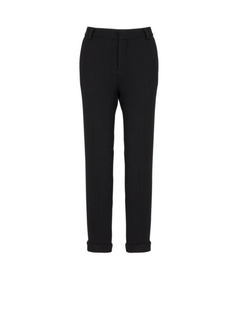 Balmain Crepe trousers