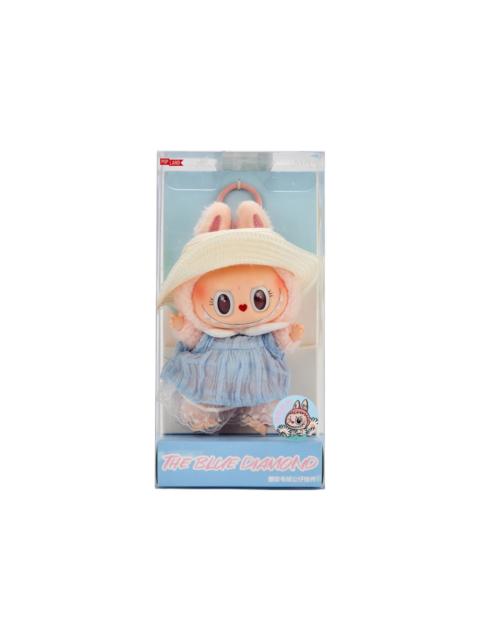 POP MART Pop Mart Labubu The Blue Diamon Summer Party Vinyl Plush Doll Pendant