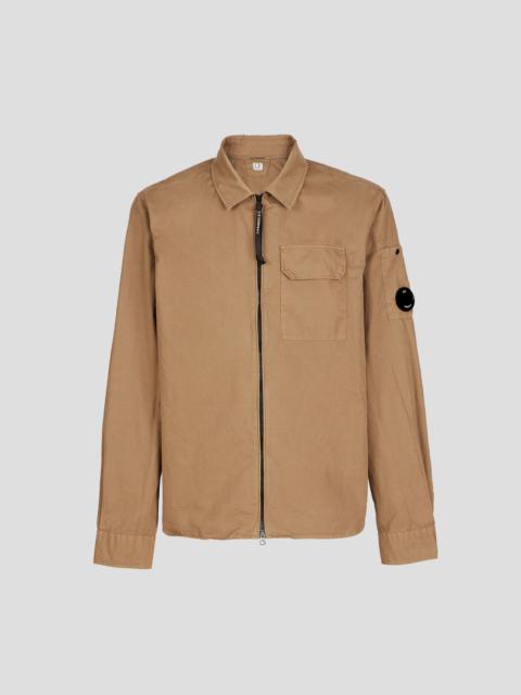 C.P. Company Gabardine Zipped Shirt
