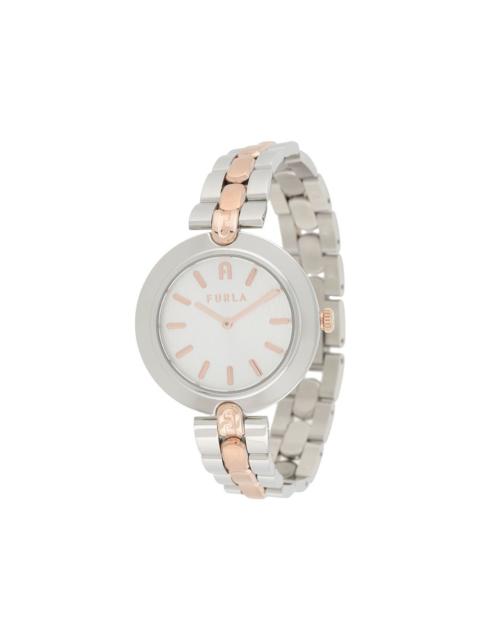 FURLA Milano two-tone watch