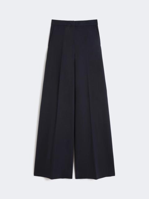 Max Mara TAVERNA Compact jersey trousers - ULTRAMARINE