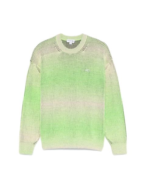 ombré-effect sweater