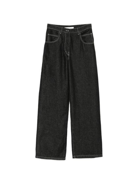 christian wijnants Patan contrast-stitch jeans