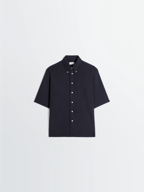 Lemaire SHORT SLEEVE SHIRT IN WASHED COTTON MUSLIN