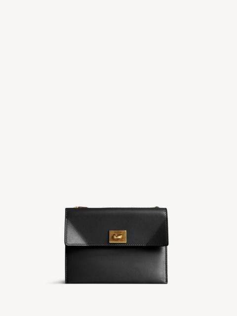 BALENCIAGA Women's Rodeo Large Coin And Card Holder in Black