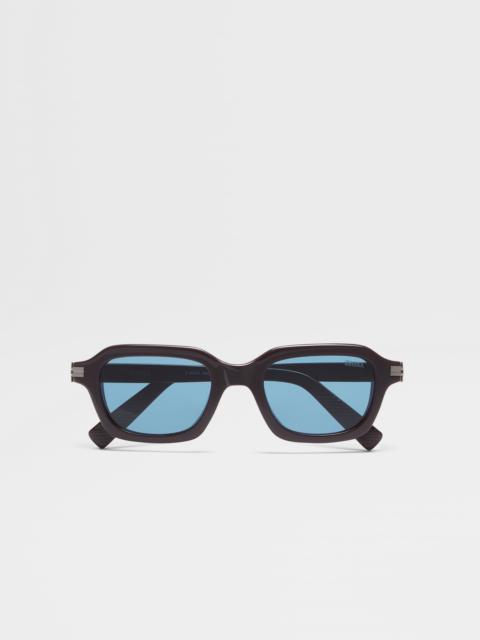 ZEGNA MUST VIOLET ACETATE SUNGLASSES