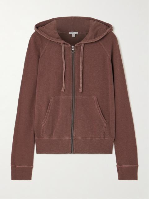 JAMES PERSE Vintage French Cotton-terry Hoodie