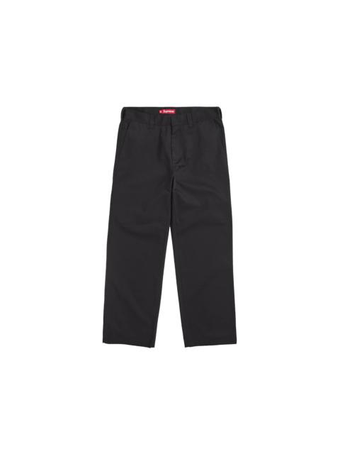 Supreme Supreme Work Pant (SS25) Black