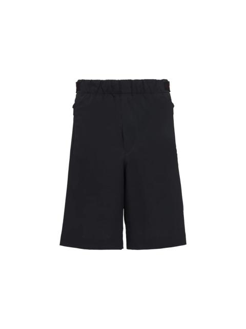 Prada Light Bi-Stretch Bermudas