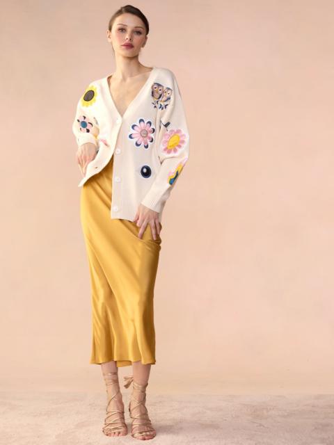 CYNTHIA ROWLEY Sienna Silk Skirt
