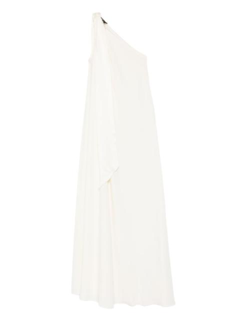 Taller Marmo one-shoulder draped maxi dress
