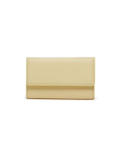 Leather keyring wallet