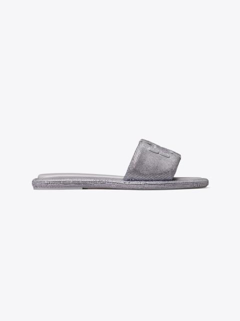 TORY BURCH Pavé Double T Sport Slide