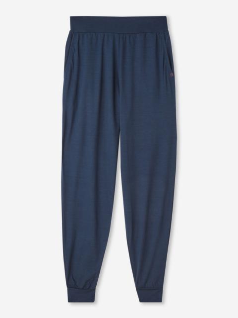 Women's Track Pants Basel Micro Modal Stretch Navy