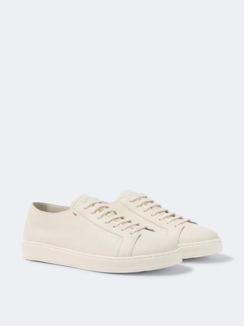 Santoni Leather sneakers