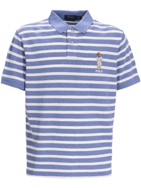 Polo Ralph Lauren Polo Bear striped polo shirt