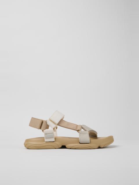 CAMPER Karst Sandal Multicolored Recycled PET Sandals for Men.