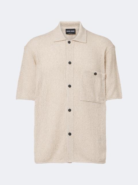 GIORGIO ARMANI Knitted shirt
