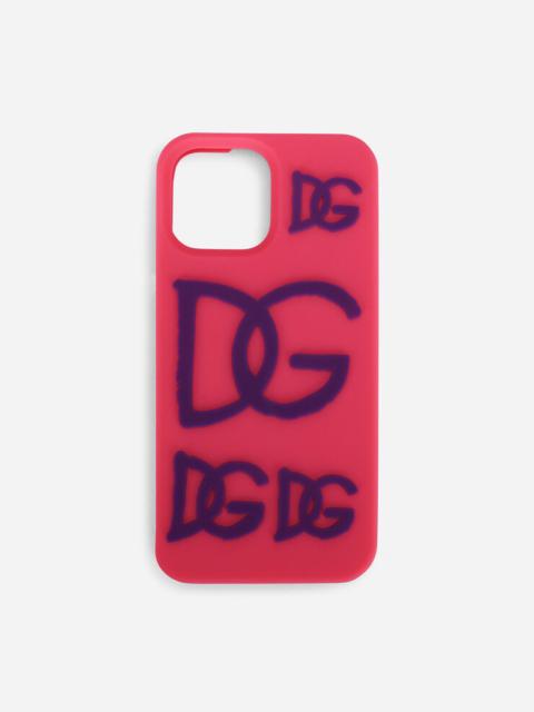 Dolce & Gabbana Branded rubber iPhone 13 Pro Max cover