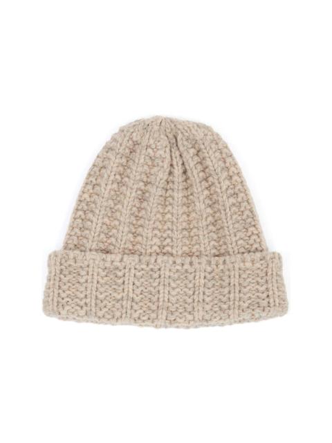 Maison Margiela four-stitch logo beanie