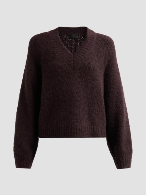 NILI LOTAN Women's Isley Cashmere Sweater - Dark Brown