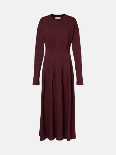 Plan C Cotton midi dress