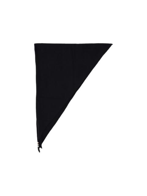 extreme cashmere triangular cashmere-blend scarf