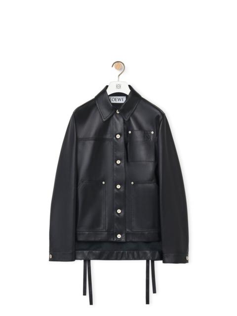 Loewe Workwear jacket in nappa lambskin