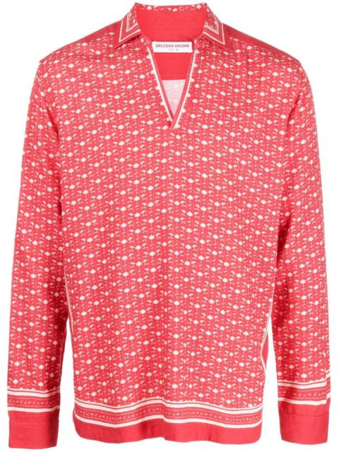 ORLEBAR BROWN Ridley Bandana shirt