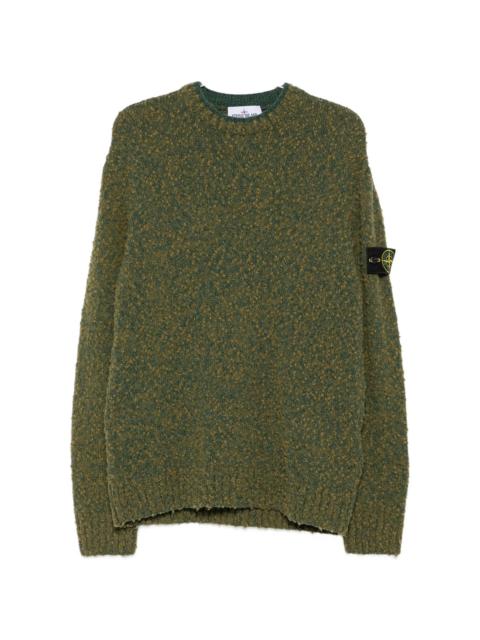 Stone Island Stone Island Long-sleeve Logo-patch Sweater