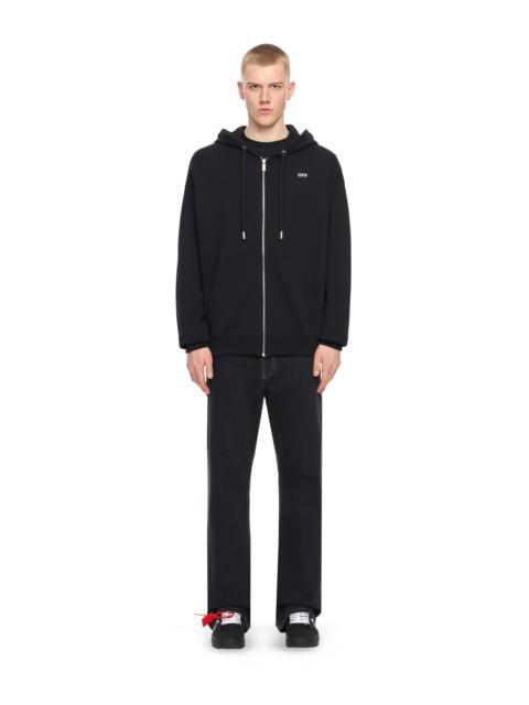 Off-White Graphic Full Zip Hoodie
