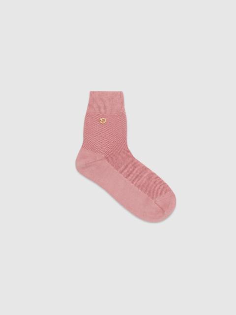 GUCCI Cotton blend socks with Interlocking G
