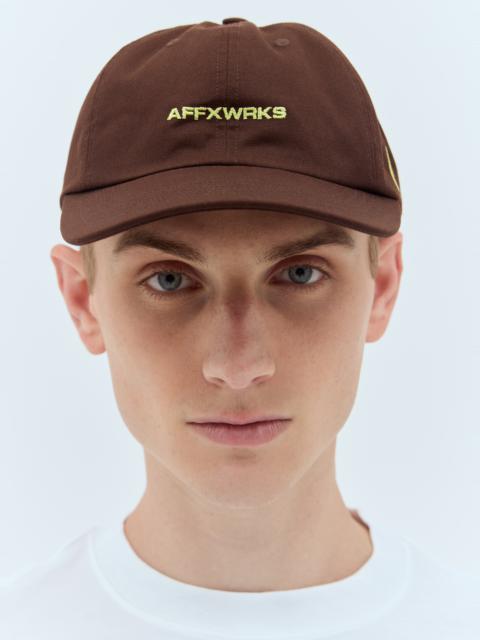 帽子 AFFXWRKS CAP \"TAN GREY\" AFFXWRKS-Gray-Embroidered-Cap-