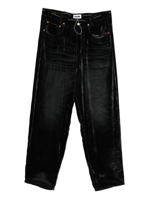 MAGLIANO velvet-effect pants